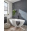 Bateria wannowa wolnostojąca Czarny Matowy Metropol Hansgrohe (32532670)