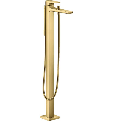 Bateria wannowa wolnostojąca Złoty Optyczny Polerowany Metropol Hansgrohe (32532990)
