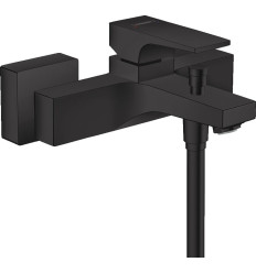Bateria wannowa natynkowa Czarny Matowy Metropol Hansgrohe (32540670)