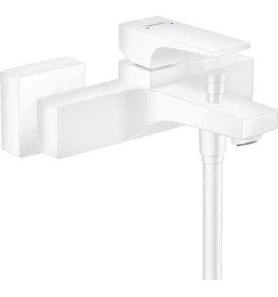 Bateria wannowa natynkowa Biały Matowy Metropol Hansgrohe (32540700)
