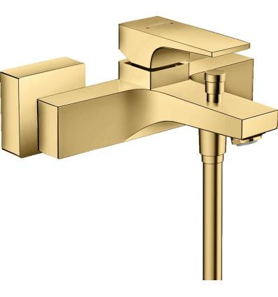 Bateria wannowa natynkowa Złoty Optyczny Polerowany Metropol Hansgrohe (32540990)