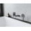 Wylewka wannowa Czarny Chrom Szczotkowany Metropol Hansgrohe (32543340)