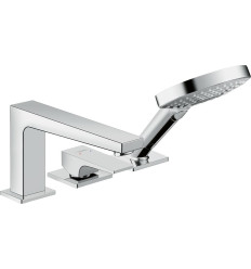 Bateria nawannowa 3 otworowa Chrom Metropol Hansgrohe (32551000)
