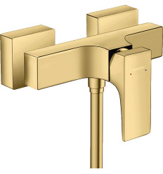 Bateria prysznicowa natynkowa Złoty Optyczny Polerowany Metropol Hansgrohe (32560990)