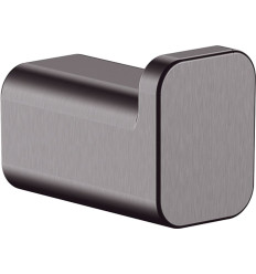 Haczyk szczotkowany AddStoris czarny chrom szczotkowany Hansgrohe (41742340)