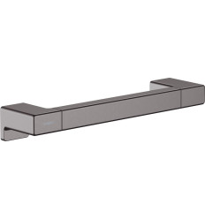Uchwyt AddStoris czarny chrom szczotkowany Hansgrohe (41744340)