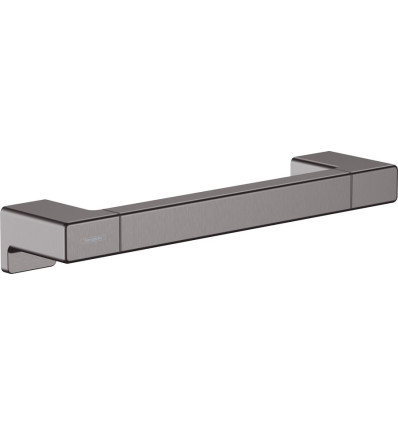 Uchwyt AddStoris czarny chrom szczotkowany Hansgrohe (41744340)