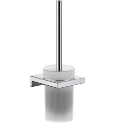 Szczotka do WC z pojemnikiem ścienna AddStoris chrom Hansgrohe (41752000)