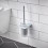 Szczotka do WC z pojemnikiem ścienna AddStoris chrom Hansgrohe (41752000)