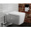 Szczotka do WC z pojemnikiem ścienna AddStoris czarny mat Hansgrohe (41752670)