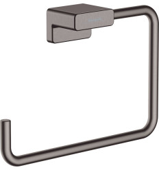 Wieszak szczotkowany AddStoris czarny chrom szczotkowany Hansgrohe (41754340)