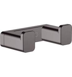 Haczyk szczotkowany AddStoris czarny chrom szczotkowany Hansgrohe (41755340)