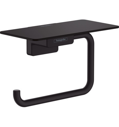 Uchwyt na papier AddStoris czarny mat Hansgrohe (41772670)