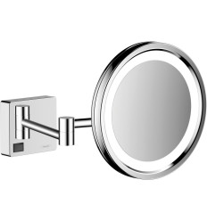 Lusterko kosmetyczne z oświetleniem LED AddStoris chrom Hansgrohe (41790000)