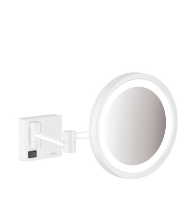 Lusterko kosmetyczne z oświetleniem LED AddStoris biały mat Hansgrohe (41790700)