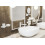 Lusterko kosmetyczne Biały Matowy AddStoris Hansgrohe (41791700)