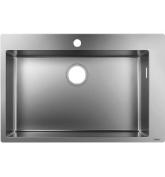 1-F660 Zlewozmywak nablatowy 660 Stal Szlachetna S71 Hansgrohe (43302800)