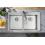 1-F765 Zlewozmywak nablatowy 370/370 Stal Szlachetna S71 Hansgrohe (43303800)
