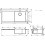 7-F450 Zlewozmywak nablatowy 450 z ociekaczem po lewej stronie Stal Szlachetna S71 Hansgrohe (43307800)