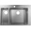 1-F655 Zlewozmywak nablatowy 180/450 Stal Szlachetna S71 Hansgrohe (43309800)