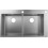 2-F765 Zlewozmywak nablatowy 370/370 Stal Szlachetna S71 Hansgrohe (43311800)