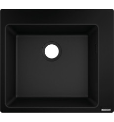 0-F450 Zlewozmywak nablatowy 450 czarny grafitowy S51 Hansgrohe (43312170)