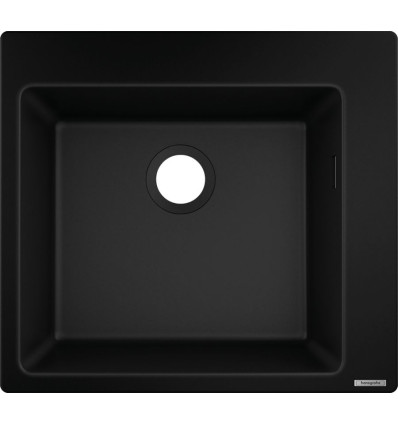 0-F450 Zlewozmywak nablatowy 450 czarny grafitowy S51 Hansgrohe (43312170)