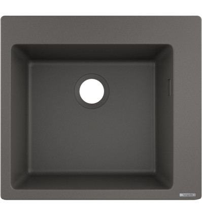 0-F450 Zlewozmywak nablatowy 450 kamienna szarość S51 Hansgrohe (43312290)