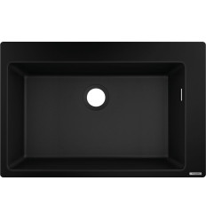 0-F660 Zlewozmywak nablatowy 660 czarny grafitowy S51 Hansgrohe (43313170)