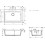 0-F660 Zlewozmywak nablatowy 660 czarny grafitowy S51 Hansgrohe (43313170)