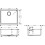 9-U500 Zlewozmywak podblatowy 500 Stal Szlachetna S71 Hansgrohe (43427800)
