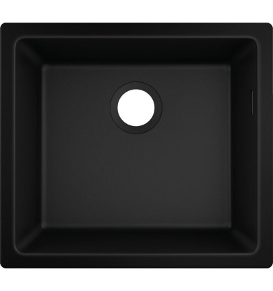 0-U450 Zlewozmywak podblatowy 450 czarny grafitowy S51 Hansgrohe (43431170)