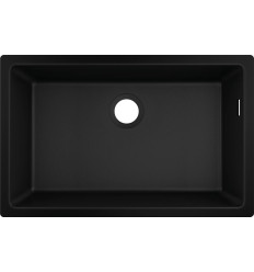 0-U660 Zlewozmywak podblatowy 660 czarny grafitowy S51 Hansgrohe (43432170)