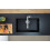 0-U660 Zlewozmywak podblatowy 660 czarny grafitowy S51 Hansgrohe (43432170)