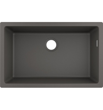 0-U660 Zlewozmywak podblatowy 660 kamienna szarość S51 Hansgrohe (43432290)
