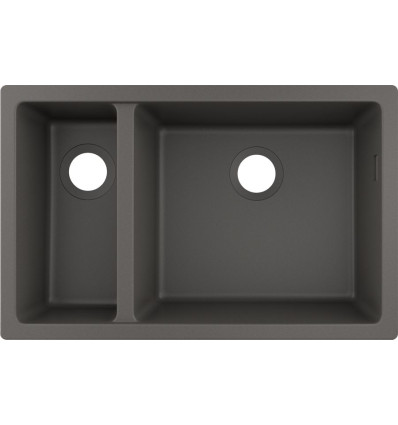 0-U635 Zlewozmywak podblatowy 180/450 kamienna szarość S51 Hansgrohe (43433290)
