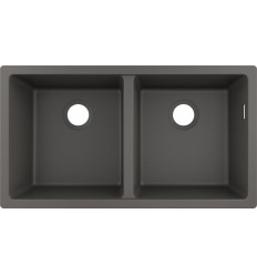 0-U770 Zlewozmywak podblatowy 370/370 kamienna szarość S51 Hansgrohe (43434290)