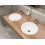 Niezamykany komplet odpływowy do umywalek chrom Hansgrohe (50001000)