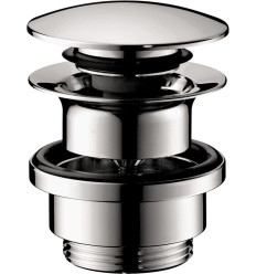 Komplet odpływowy Push-Open do umywalek i bidetów chrom Hansgrohe (50100000)
