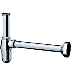 Syfon butelkowy łatwy w montażu Chrom Hansgrohe (52010000)