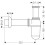 Syfon butelkowy, standardowy Chrom Hansgrohe (52053000)