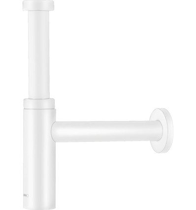 Syfon ozdobny Flowstar S Biały Matowy Hansgrohe (52105700)