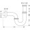 Syfon rurowy U, standardowy Chrom Hansgrohe (53002000)