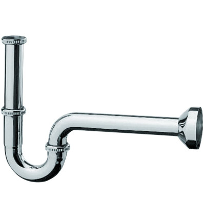 Syfon rurowy U, łatwy w montażu Chrom Hansgrohe (53010000)