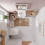 Szafka pod umywalkę 340/245 biały wysoki połysk Xelu Q Hansgrohe (54011700)