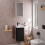 Szafka pod umywalkę 340/245 szary diament matowy Xelu Q Hansgrohe (54012670)