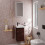Szafka pod umywalkę 340/245 ciemny orzech Xelu Q Hansgrohe (54014670)