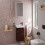 Szafka pod umywalkę 340/245 ciemny orzech Xelu Q Hansgrohe (54018670)