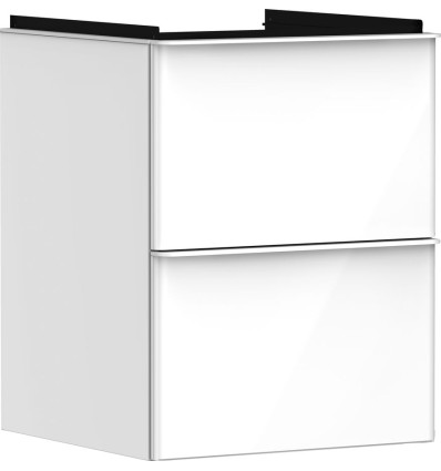 Szafka pod umywalkę 480/475 biały wysoki połysk Xelu Q Hansgrohe (54019700)