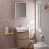 Szafka pod umywalkę 480/475 naturalnego dębu Xelu Q Hansgrohe (54021000)